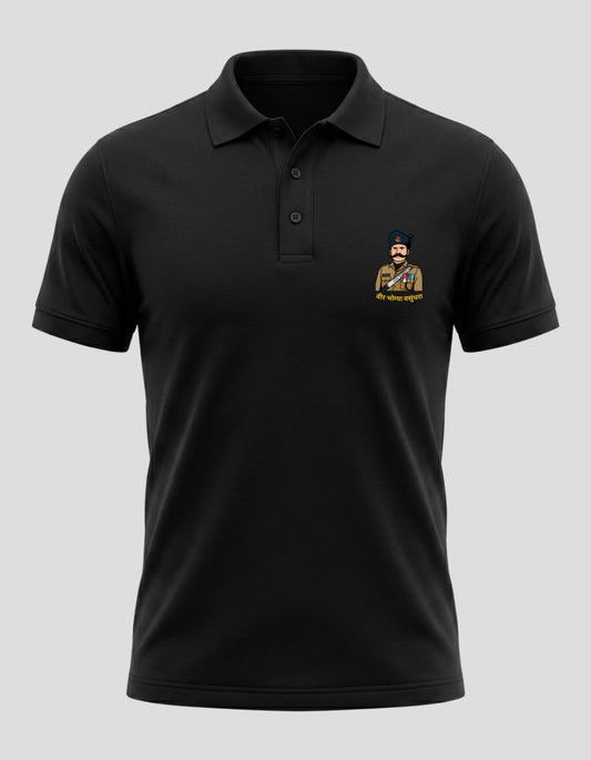 The Rajputana Rifles Polo Tee - Olive Dreams