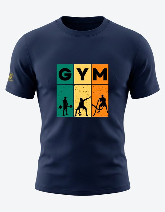 The Triple Grind Tee -Gym Edition - Olive Dreams