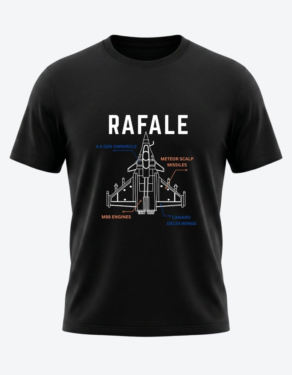 Rafale Sky King T-Shirt – IAF Edition - Olive Dreams