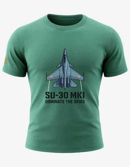The Flanker Tee- SU-30 Edition - Olive Dreams