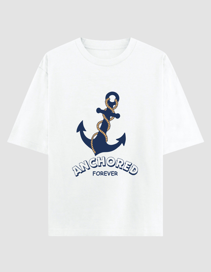 The Anchored Forever Oversized Tee