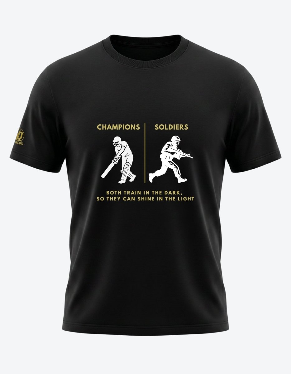 The Champions & Soldiers Tee - Olive Dreams