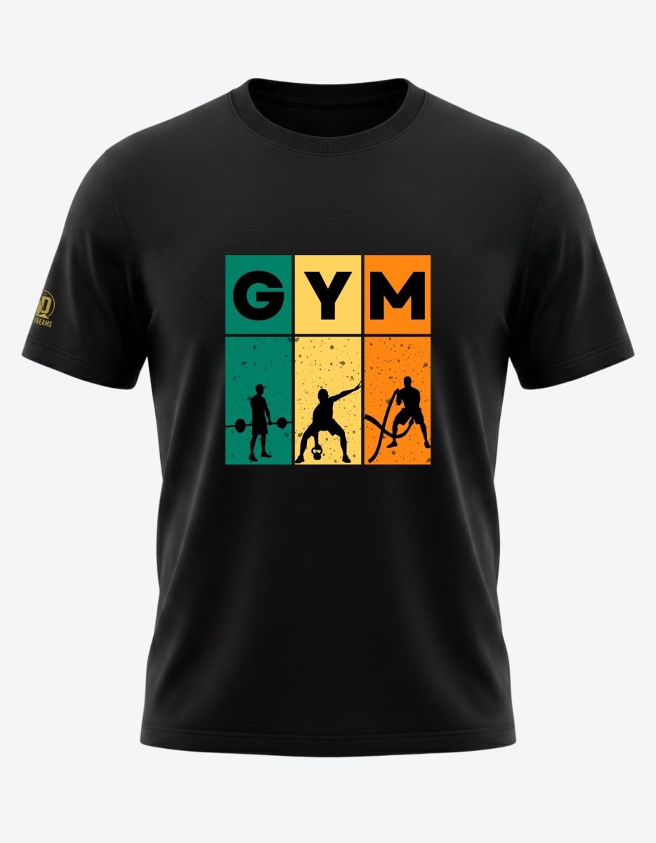 The Triple Grind Tee -Gym Edition - Olive Dreams