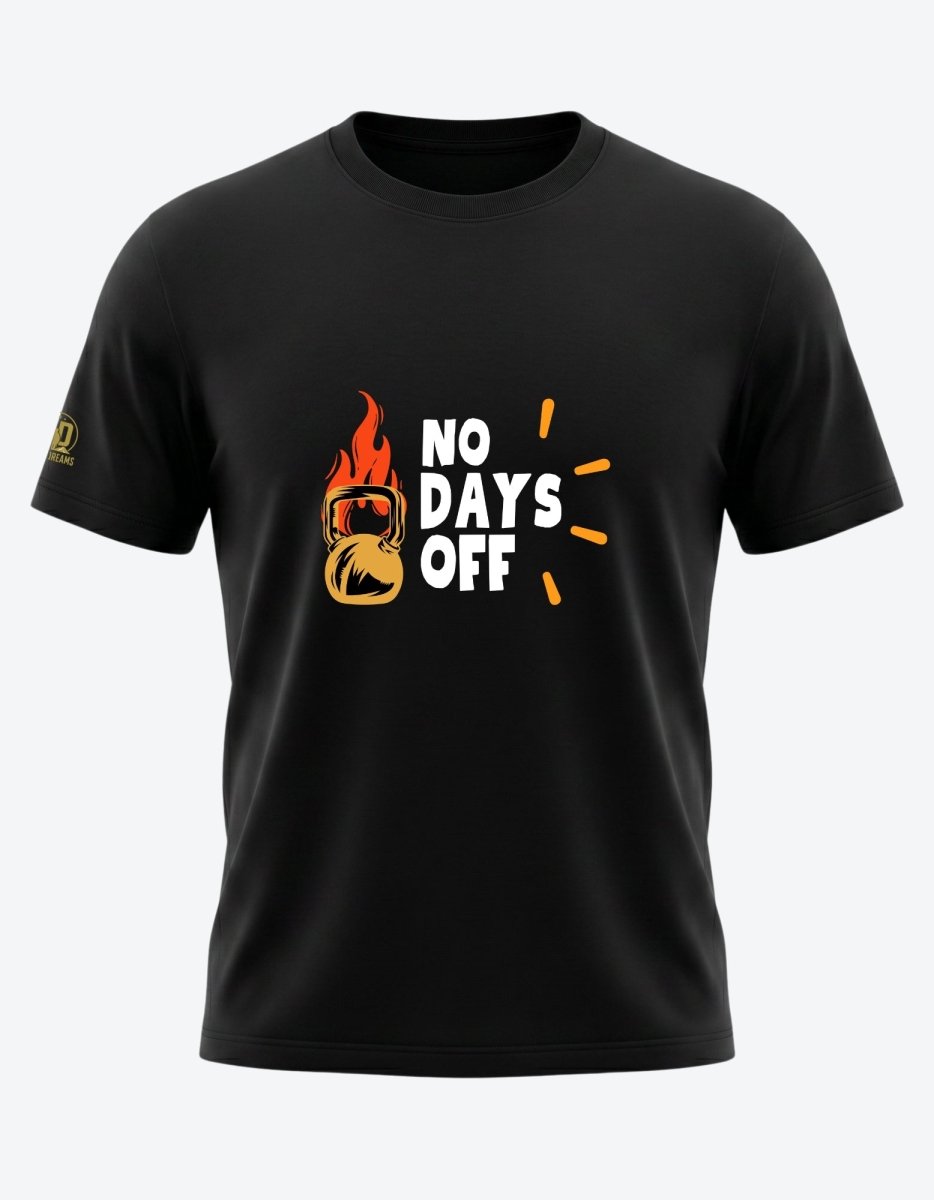 No Days Off Gym Tee - Olive Dreams