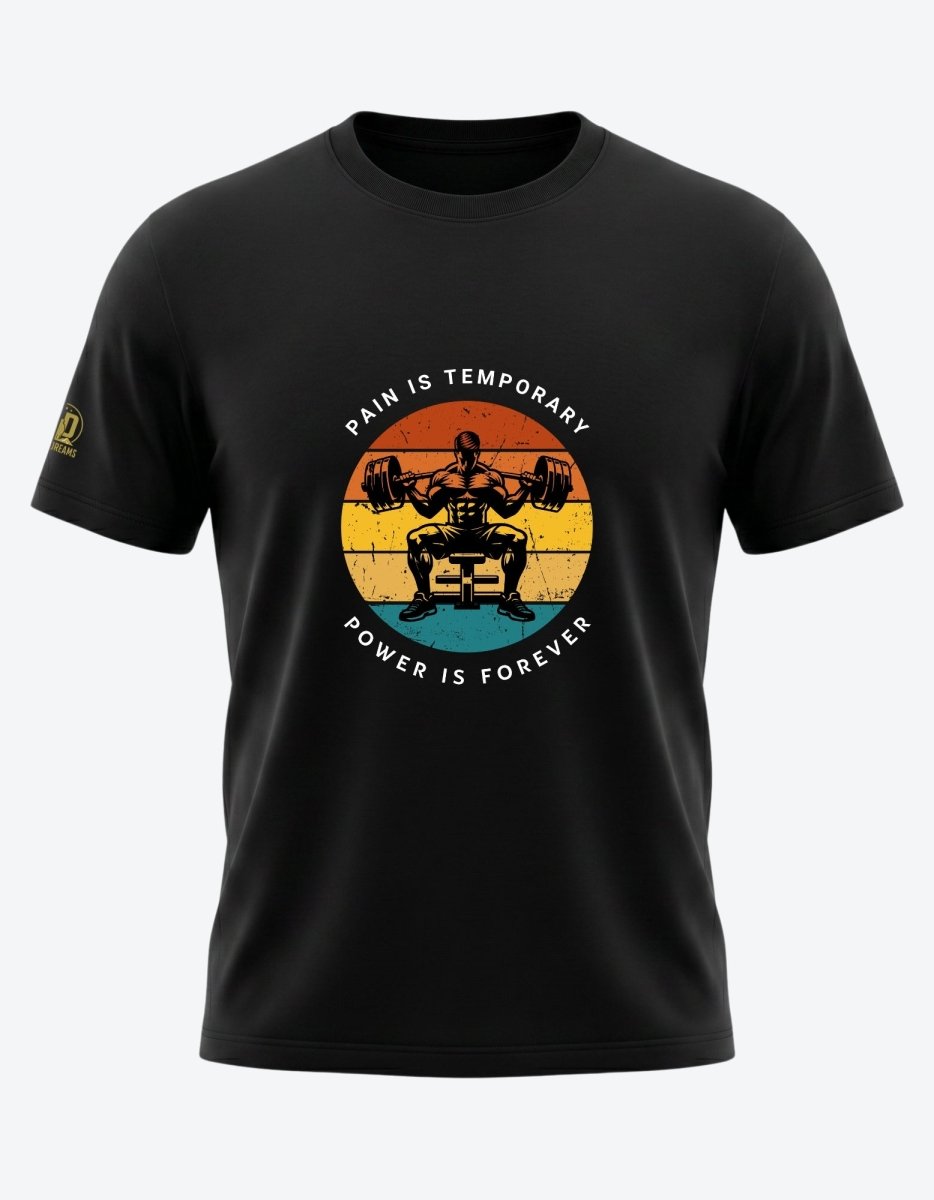 The Power Tee - Gym Edition - Olive Dreams