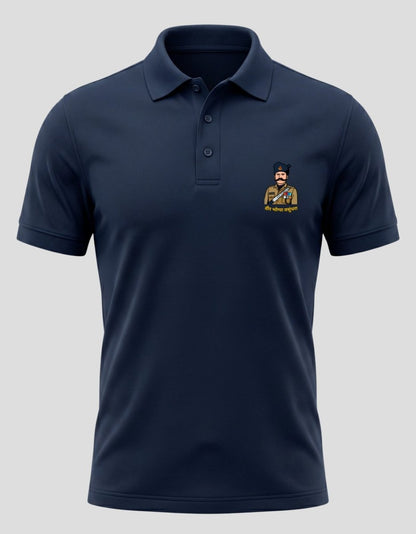 The Rajputana Rifles Polo Tee - Olive Dreams