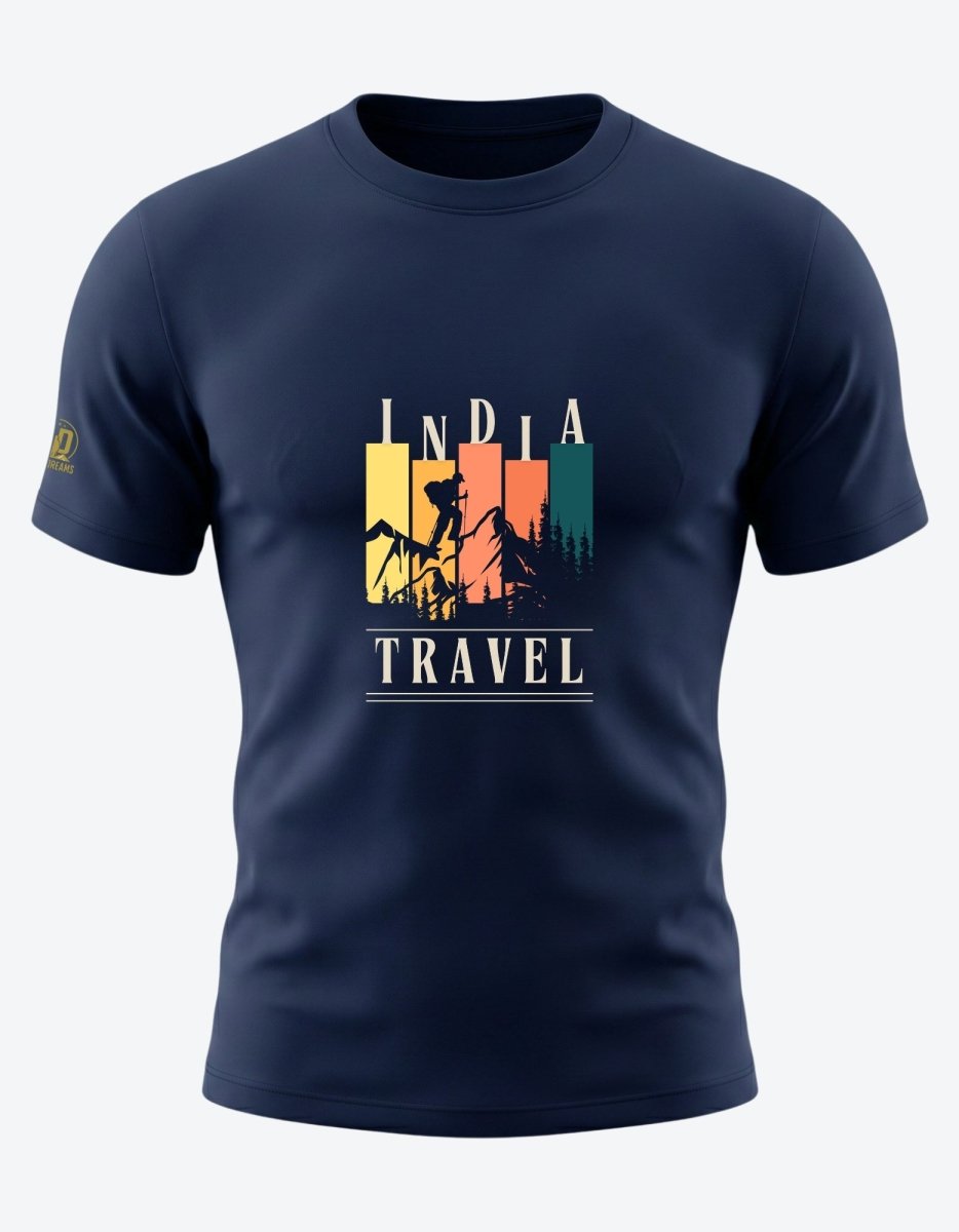 The India Travel Tee - Adventure Edition - Olive Dreams