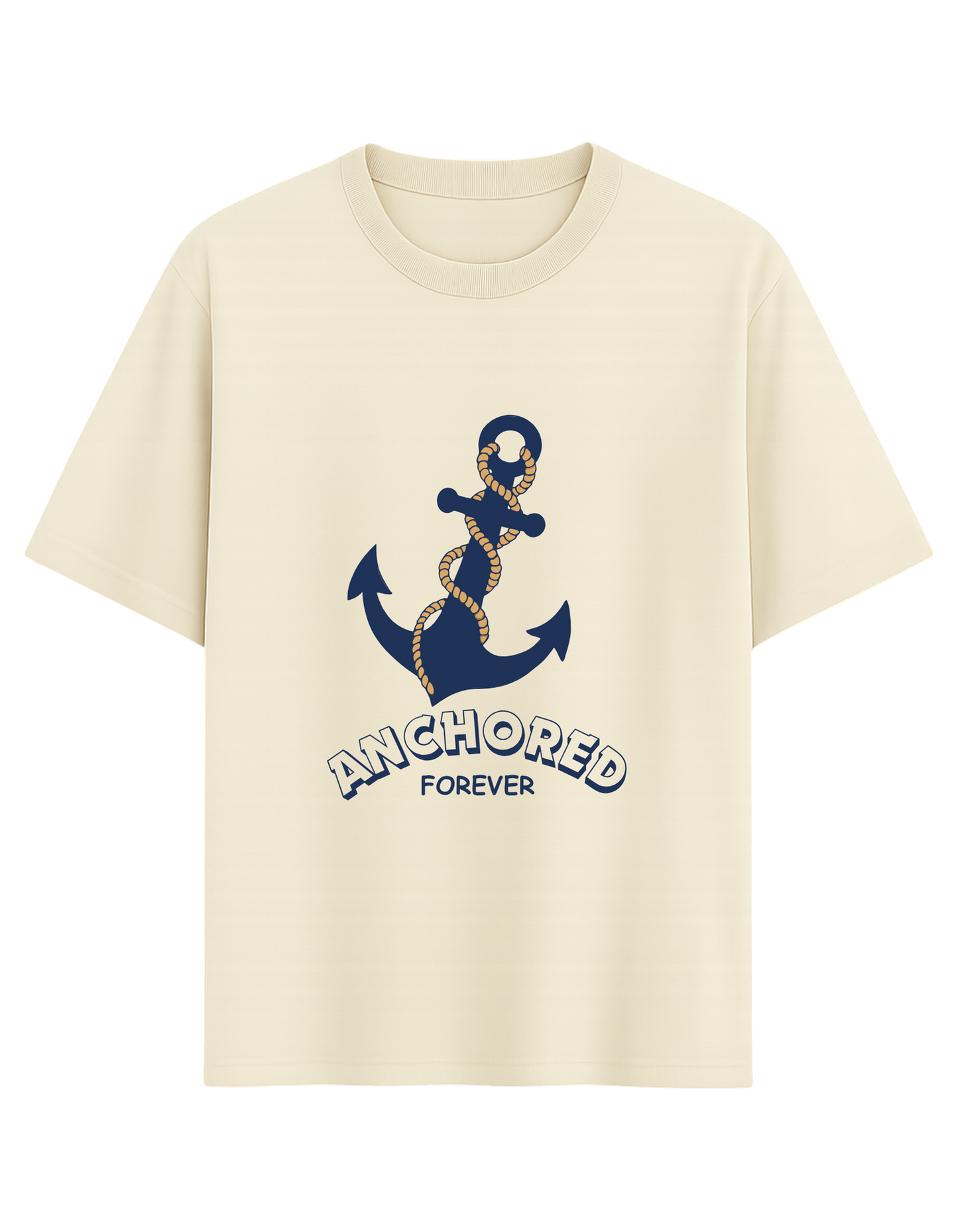 The Anchored Forever Oversized Tee