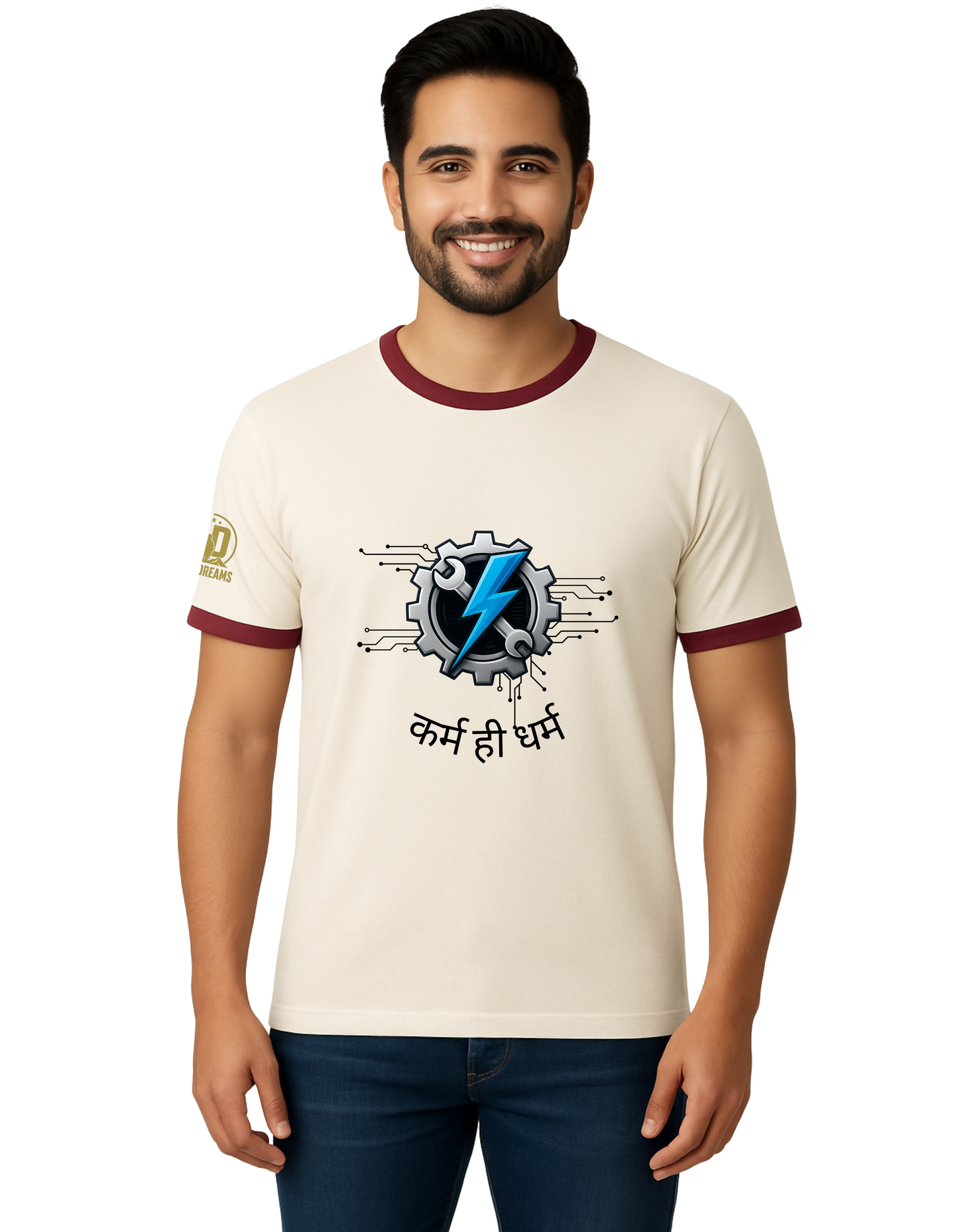 The Corps of EME Tee - Karm Hi Dharm