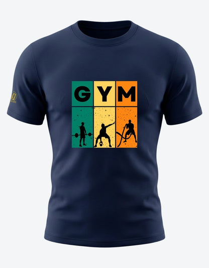 The Triple Grind Tee -Gym Edition - Olive Dreams