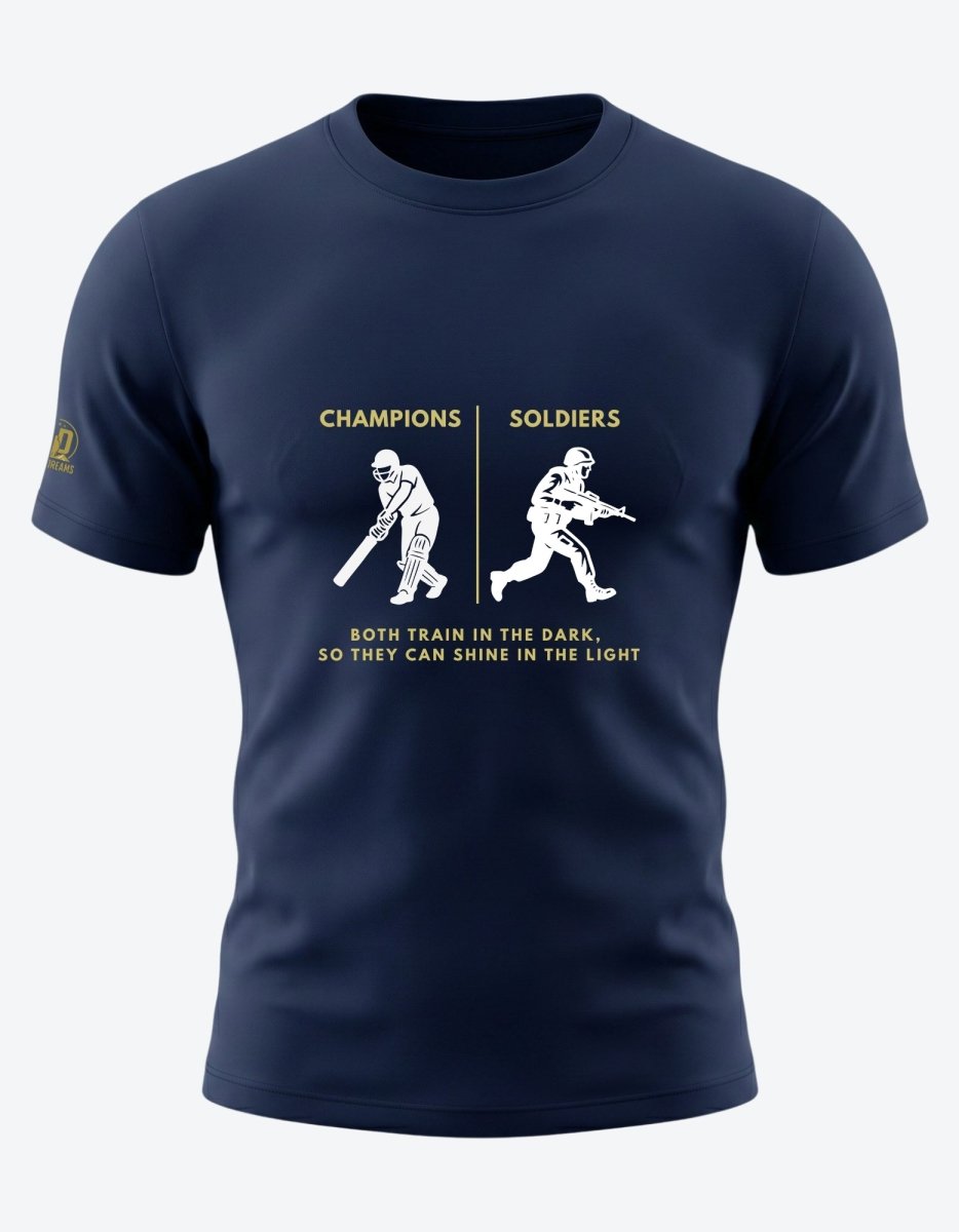 The Champions & Soldiers Tee - Olive Dreams