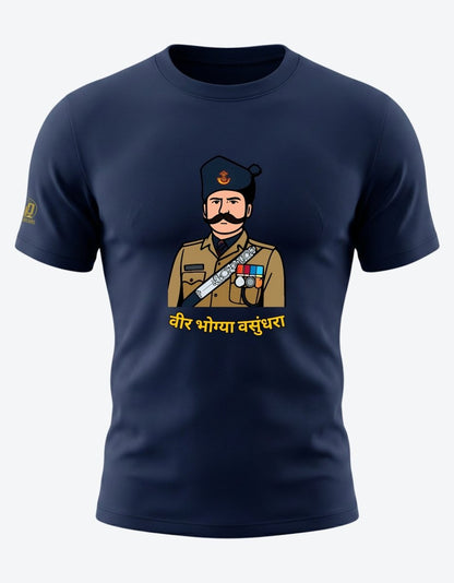 The Rajputana Rifles Tee — Veer Bhogya Vasundhara Edition - Olive Dreams