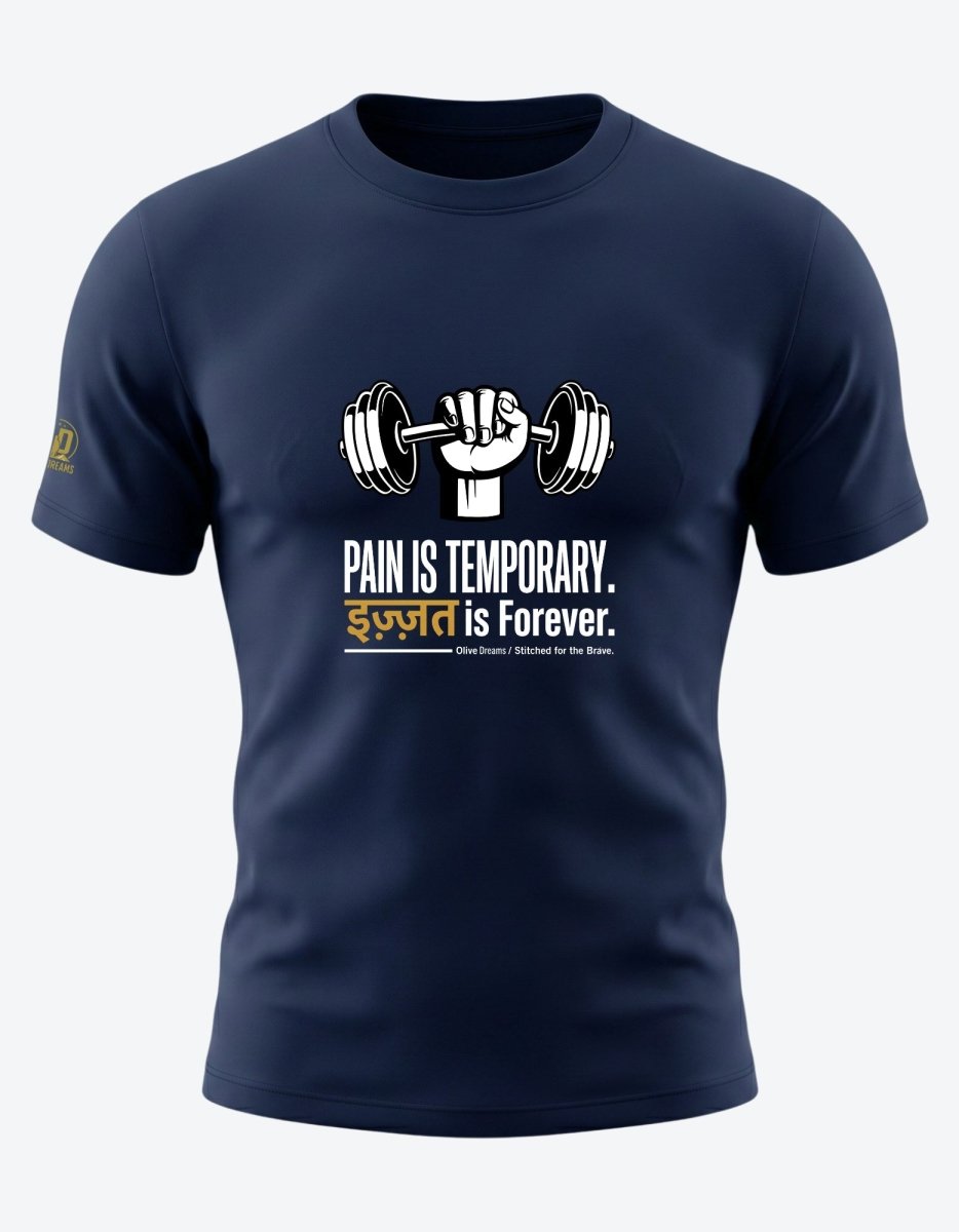Pain is Temporary. इज़्ज़त is Forever Tee - Olive Dreams