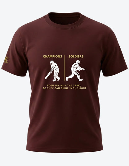 The Champions & Soldiers Tee - Olive Dreams