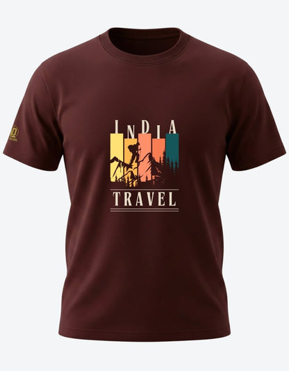 The India Travel Tee - Adventure Edition - Olive Dreams