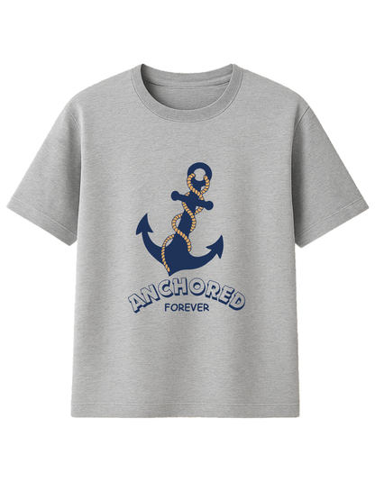 The Anchored Forever Oversized Tee