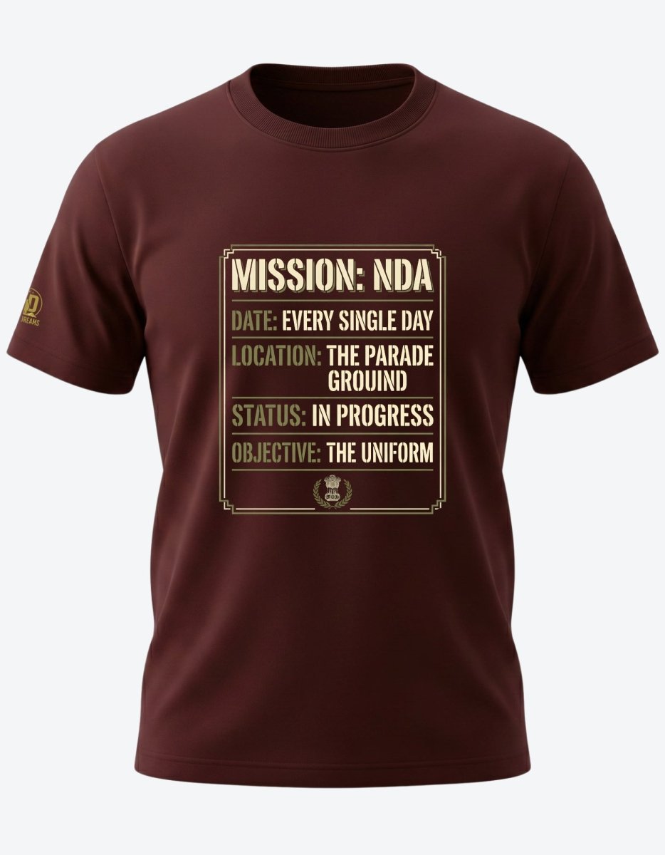 Mission NDA T-Shirt – Aspirant Edition - Olive Dreams