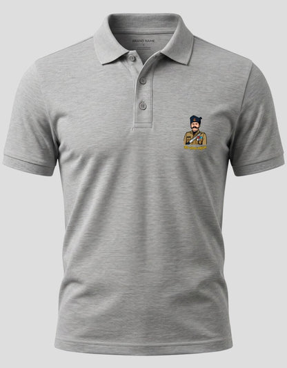 The Rajputana Rifles Polo Tee - Olive Dreams