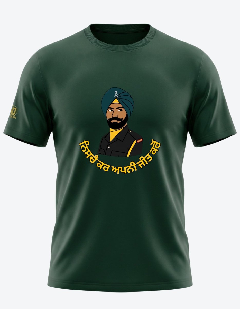 Sikh Regiment T-Shirt – Salute Edition - Olive Dreams