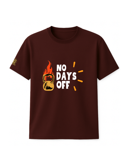 No Days Off Gym Tee