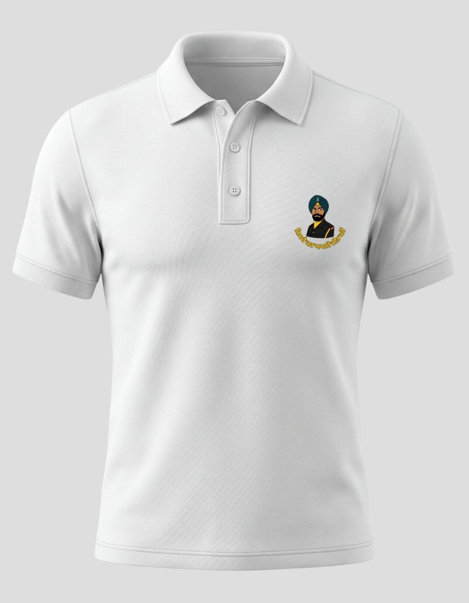 The Sikh Regiment Polo Tee edition - Olive Dreams