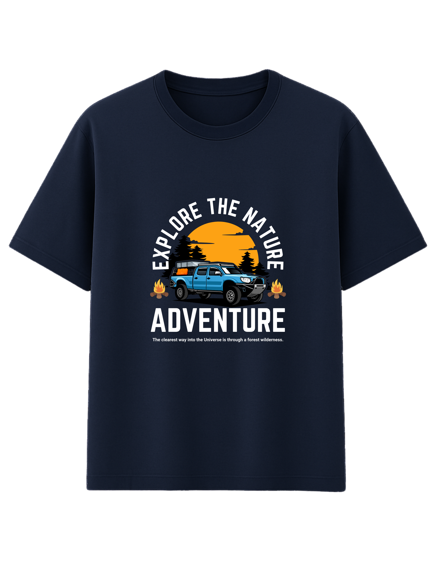 Explore the Nature Adventure Oversized Tee