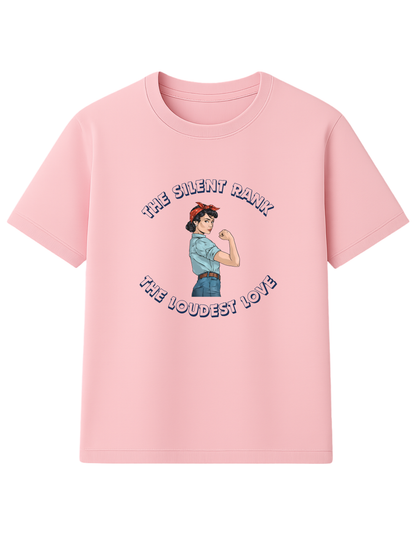 The Fauji Wife Oversized Tee - She Serves Too