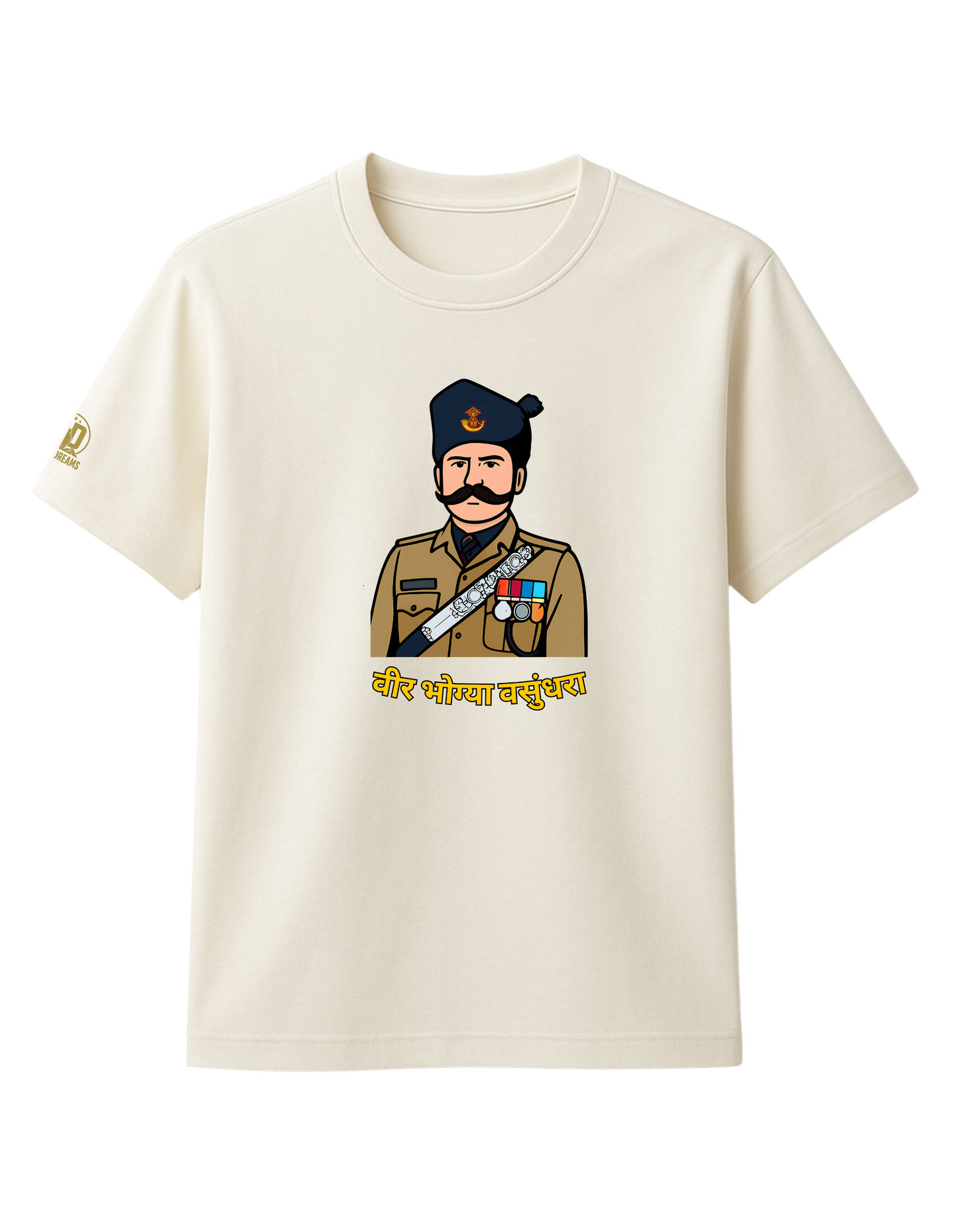 The Rashtriya Rifles Tee — Veer Bhogya Vasundhara Edition
