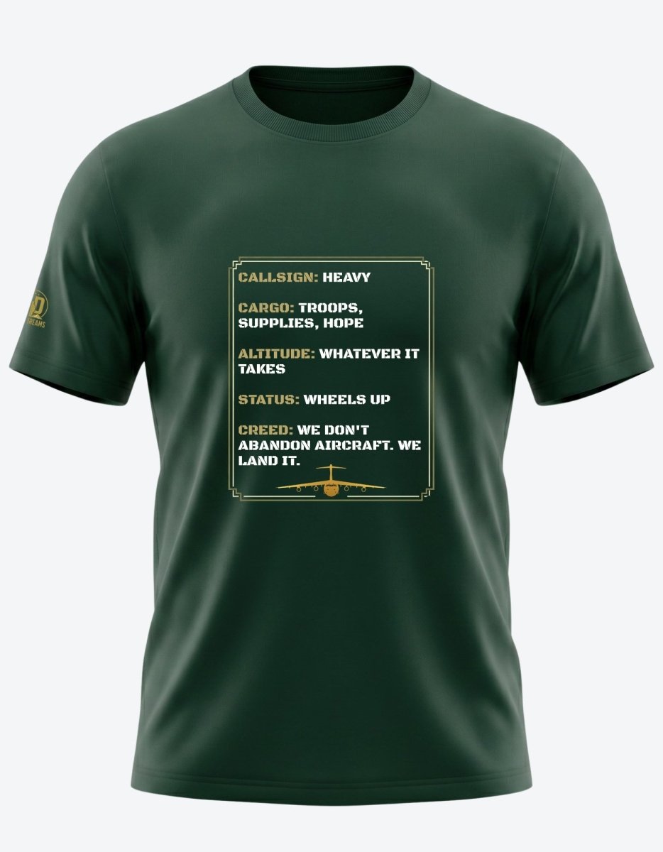 The IAF Transport Pilot Tee - Olive Dreams