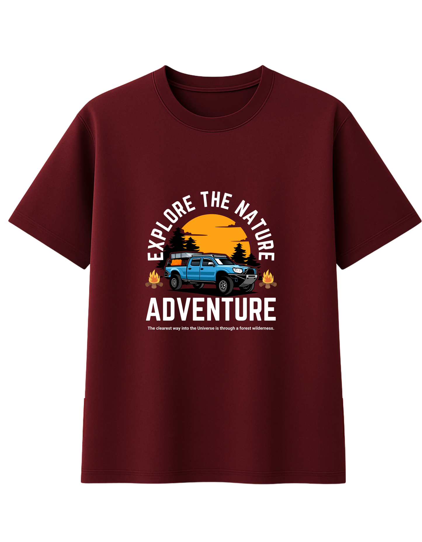 Explore the Nature Adventure Oversized Tee