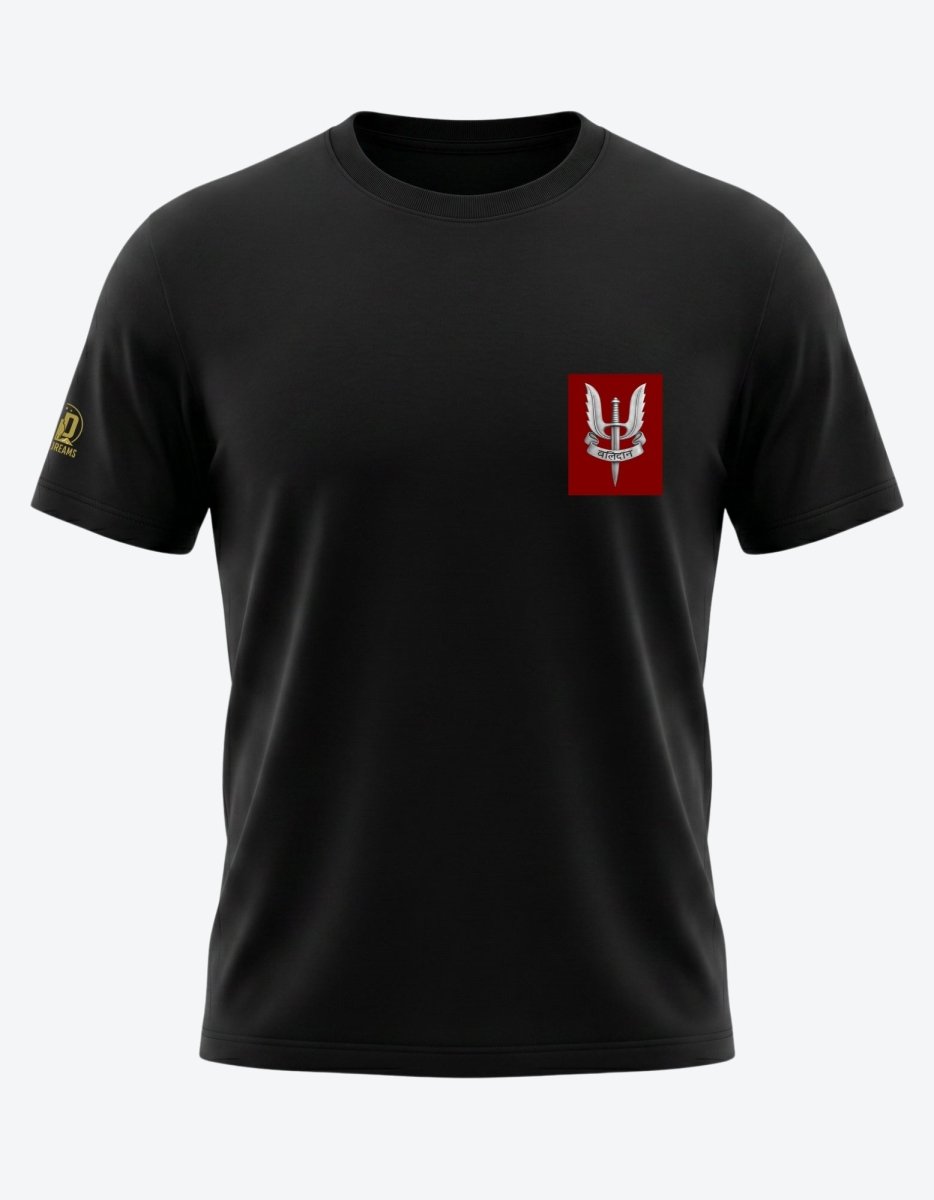 Balidaan Badge - Military Graphic Tshirt - Olive Dreams